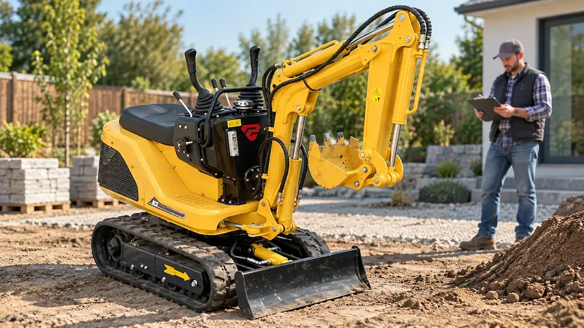 0.5 ton mini excavator buying guide for landscaping and light excavation