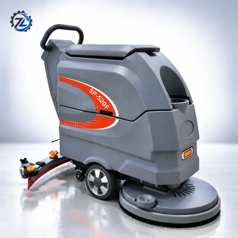 ZHAOLU SP520F Walk-Behind Floor Scrubber with Single Disc Brush