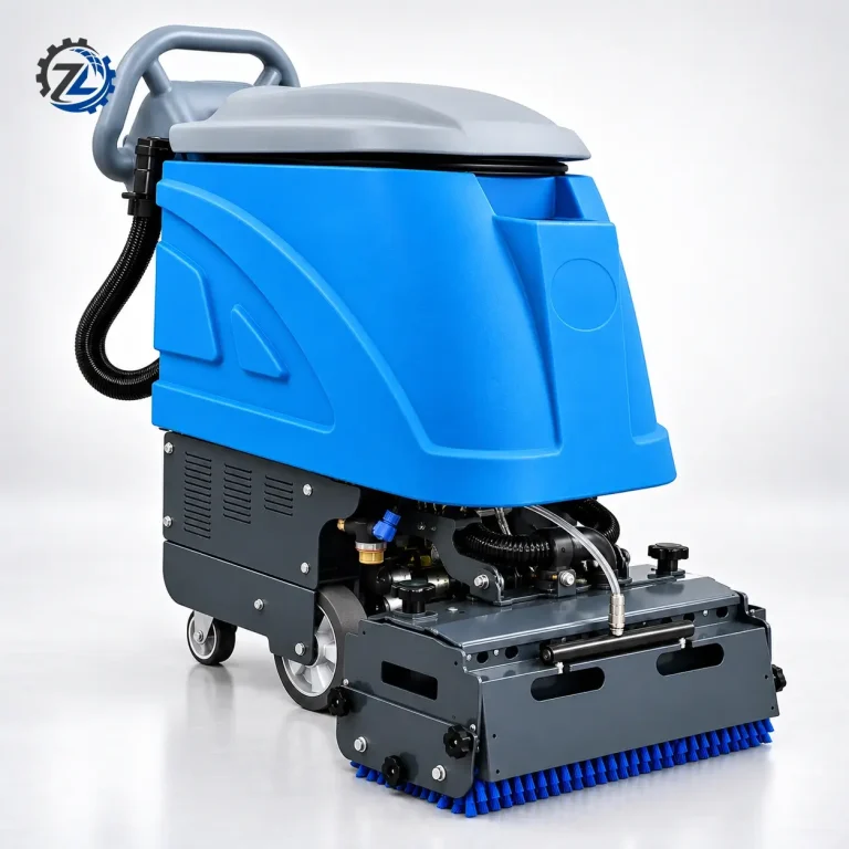 Red and Gray ZHAOLU SP Escalator Step Cleaning Machine